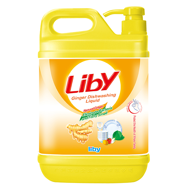 Гель для ручного миття посуду LIBY фруктів і овочів Імбир 1,9 л